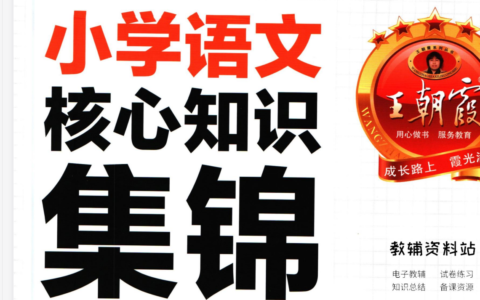 王朝霞教辅电子版资料31.7GB下载