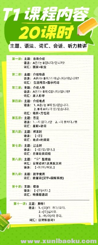 《韩语初中级语法.60课时》 【8.48 GB】