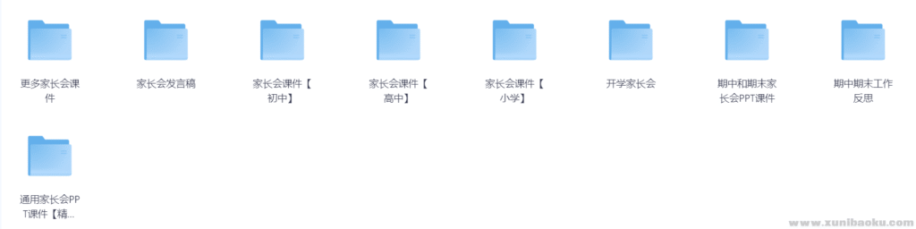 【教师常用】全年级小学初中高中《家长会课件》合集【PPT】【共:5.3G】