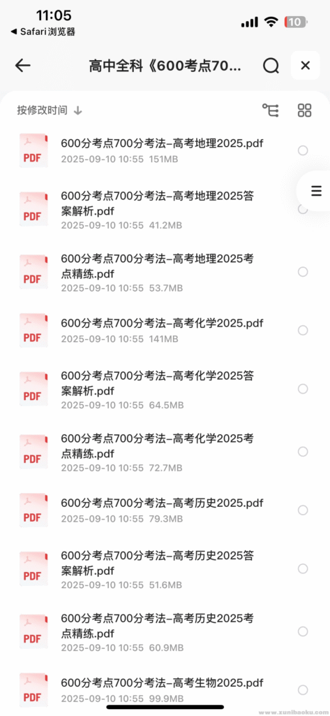 高中全科《600考点700考法》2025版合集3G