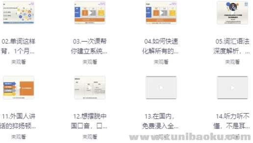 【一个月记忆20000单词+象形记忆+词根词缀+美语发音英语学习视频】[5.31GB]
