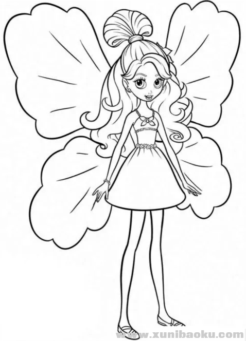 儿童涂色填色模板大全 A4 可打印创意素材 260.1MB 网盘下载