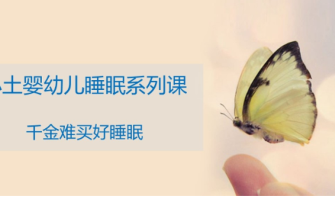 小土睡眠课完结版：如何引导婴儿及小孩获得良好睡眠 科学育儿视频课
